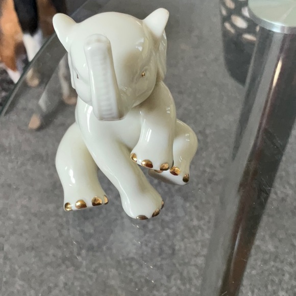 Lenox Dolphin and Elephant Figurines - Picture 2 of 11